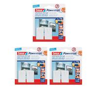 tesa Powerstrips Lot de 6 clous autocollants pour tableau Blanc