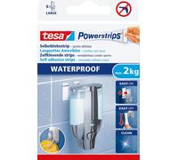 Strip large waterproof tesa Powerstrips® tesa 59700-00000-04 blanc 6 pc(s)