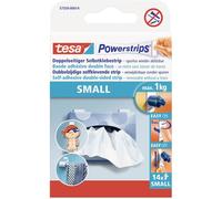 tesa Powerstrips® Small 57550-00014-21 – Blanc, 14 pièces