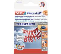 tesa Powerstrips® Transparent DECO tesa 58800-00012-20 transparent 16 pc(s)
