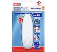 tesa Powerstrips XL Crochet adhésif ovale blanc Contenu: 1 pc(s)