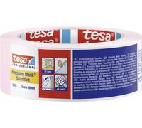 tesa PRECISION SENSITIVE 04333-00020-02 Bande de masquage Präzisionskrepp® rose clair (L x l) 50 m x 38 mm 1 pc(s)