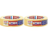Tesa PRECISION STANDARD 04344-00002-00 Bande de masquage Präzisionskrepp® jaune (L x l) 50 m x 30 mm 1 pc(s) (Lot de 2)