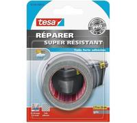 TESA Premium réparation toilé super résistant - 2.75mx37mm - Gris