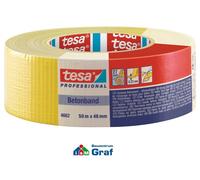 Tesa Professional 4662 Bande Duct Tape Gewebe-Betonband 50m X 48mm #87000020