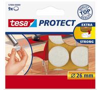 tesa Protect Patins en feutre ronds 26mm blanc 9p.