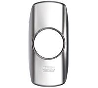TESA R200B566L Serrure de sécurité monopoint, finition laitonnée, cylindre T60 30 x 30 mm, rosace E700L