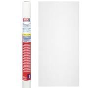 tesa - Recharge moustiquaires en fibre de verre pour système Cadre en Alu pour porte 1,20 x 2,50m Blanc