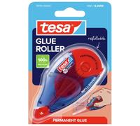 Tesa Roller Colle Permanente EcoLogo Adhésion Extra-Forte Sans Solvant pour Papier, Carton et Photos 81% Plastique Recy leu