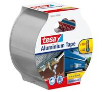 tesa Ruban adhésif aluminium – Résistant haute température, imperméable – 10 m x 50 mm