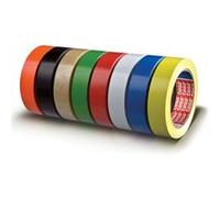 tesa Ruban adhésif d'emballage 4104 – 25 mm x 66 m – transparent PVC – Lot de 6