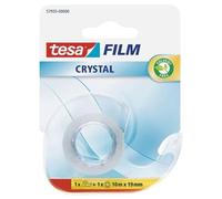 Tesa Ruban Adhésif Film Crystal - 10mm X 19mm + 1 Dérouleur