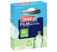 TESA Ruban adhésif invisible Tesafilm Crystal Recycled - Largeur 19 mm x longueur 33 m