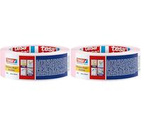 Tesa Ruban de masquage intérieur de précision pour surfaces délicates adhésion légère 50 m x 50mm (Lot de 2)