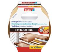 tesa Ruban de pose de moquette extra fort adhésif double face 5m x 50mm