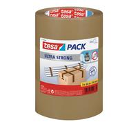 Tesa ruban d'emballage Ultra Strong tesapack marron 50mm x 66m 3 rouleaux