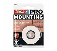 Tesa Ruban double face Mounting Pro mur peint 1,5 m x 19 mm 66743