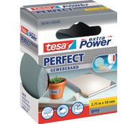 tesa ruban tissé 38 mm x 2,75 m gris