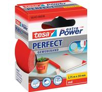 tesa ruban tissé 38 mm x 2,75 m rouge