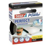 Ruban adhésif toilé tesa® extra Power tesa 56341-00027-03 noir (L x l) 2.75 m x 19 mm caoutchouc 1 pc(s)