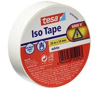 tesa Ruban isolant ISO TAPE, 19 mm x 20 m, blanc G