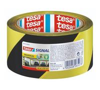 Bande adhésive de marquage tesa® SIGNAL tesa 58133-00000-00 jaune, noir (L x l) 66 m x 50 mm acrylate 1 pc(s)