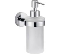 tesa SMOOZ 40323-00000-00 Distributeur de savon 200 ml chrome (brillant), blanc (satiné)
