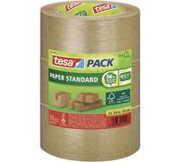 tesa STANDARD ecoLogo® 58292 Ruban adhésif demballage marron (L x l) 50 m x 50 mm 3 pc(s)