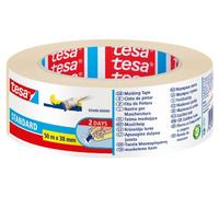 Tesa Standard Ruban adhésif de peintre pour finitions parfaites 50 m x 38 mm