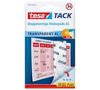 tesa Pastilles adhésives double-face TACK 59404-00000-00 transparent 36 pièces