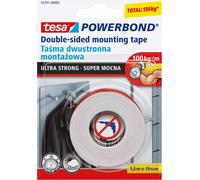 Tesa taśma dwustronna powerbond 1,5m x 19mm ultra strong