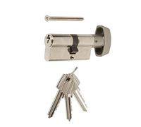 Tesa te5 - Cylindre bouton 2030/30bx70 Nickel