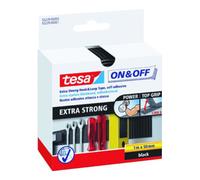 tesa tesa Bande auto-agrippante extra-forte 1m x 50mm noir Quantité:1