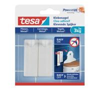 tesa Clou adhésif tesa 77763-00000-00 Blanc – 2 pc(s)