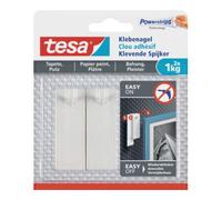 tesa 77773 Clou adhésif tesa® blanc Contenu: 2 pc(s)