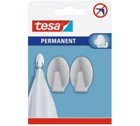 tesa tesa® Crochet Permanent Ovale - Métal Contenu: 1 pc(s)