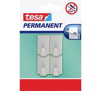 tesa tesa® crochet permanent rectangulaire S métal Contenu: 1 pc(s)
