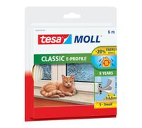 tesa tesa Joint en E profilé 5445 L10m, l9mm blanc Quantité:10