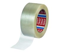 tesa tesa Recycled PET CST 60418 transparent 132 m x 50 mm avec caoutchouc hotmelt Quantité:6