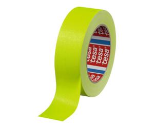 tesa tesa Rubans adhésifs textiles, Jaune, Largeurxlongueur: 38X25 mmxm Quantité:1