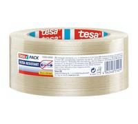 tesa Ruban adhésif à filament tesapack® 45900-00000-00 transparent 50 m x 50 mm caoutchouc 1 pc