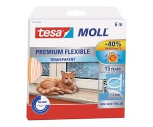 tesa tesamoll® 5417 Premium joint silicone flexible 6 m × 9 mm transparent Quantité:8