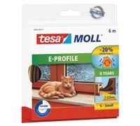 Tesa Tesamoll E Profil Bande D'Étanchéité En Mousse Brun Autocollante