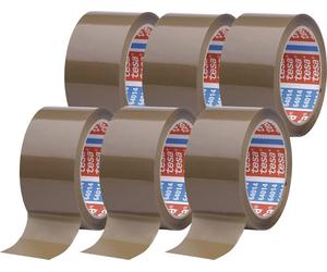 tesa tesapack 64014-501-00 Ruban adhésif marron (L x l) 66 m x 50 mm 6 pc(s)