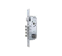 TESA TS30T6IAE Serrure multipoint en applique, acier émaillé, main gauche, entrée 60 mm, cylindre inclus
