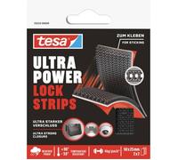 tesa Bande auto-agrippante Ultra Power Lock 50 x 25 mm Noir – 2 paires