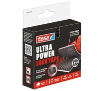 Tesa Ultra Power Lock Tape - Scratch Autocollant Double-Face - Résistant aux Intempéries, aux UV et aux Températures Extrêmes - Ruban Adhésif pour l'Intérieur et l'Extérieur - 1 Rouleau - 1 m x 25 mm