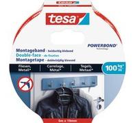 tesa ULTRA STRONG 77747-00000-00 Ruban de montage tesa® Powerbond blanc (L x l) 5 m x 19 mm Blanc G
