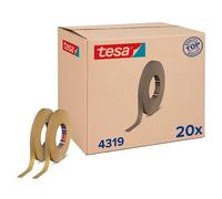 tesa tesakrepp 4319 für Kurven 04319-00005-00 Bande de masquage tesakrepp® marron clair (L x l) 50 m x 15 mm 20 pc(s)