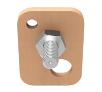 TESA Vis adhésives rectangulaires - Pour brique & pierre - Charge supportée : 2,5 Kg